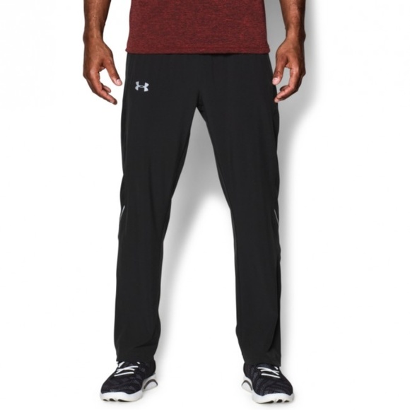 Under Armour Other - Under Armour launch run stretch woven pants black